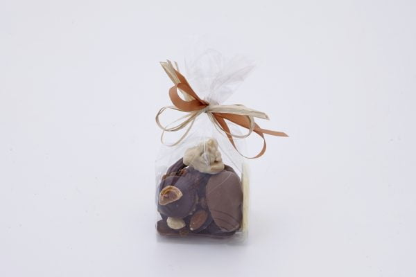 Zakje 150 gram chocolade en bonbons