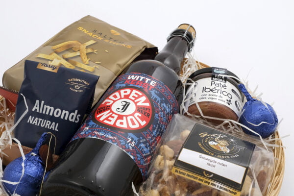 Witte Kerst gift dichtbij